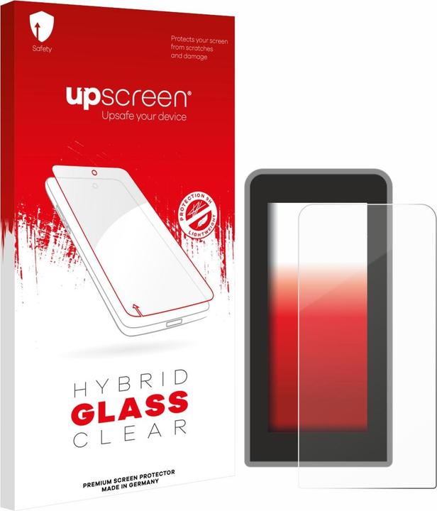 Produktbild upscreen Schutzglas Schutzfolie Displayschutz Display Schutz Glas Folie klar