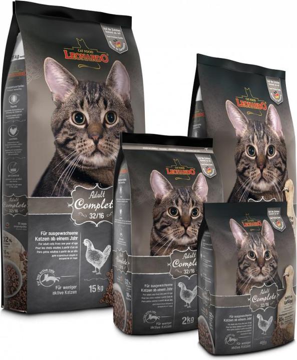 Actual product image Leonardo Cat Food Adult Complete 32/16 (Adult, 1 pcs., 7500 g)