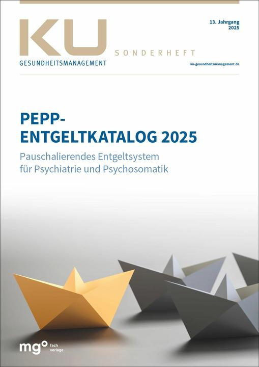 Image du produit PEPP Entgeltkatalog 2025 (Allemand, Claus Wolff-Menzle, InEKgGmbH, 2024)