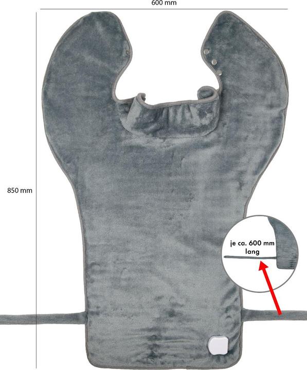Actual product image Profi-Care Back/neck heating pad (60 x 85 cm)
