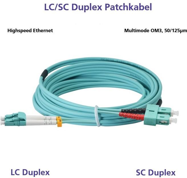 Produktbild Helos LWL Patchkabel (CAT7, 20 m)