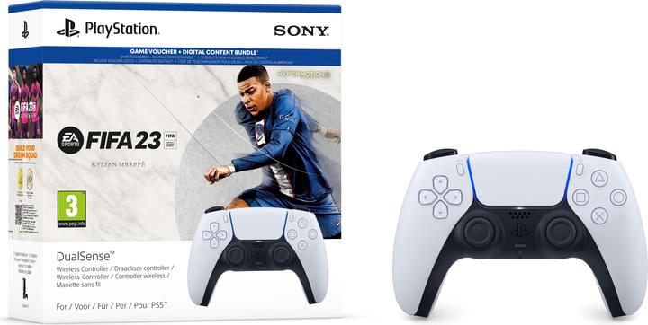 Sony DualSense Wireless-Controller + FIFA 23 (Digital Download) (PS5)