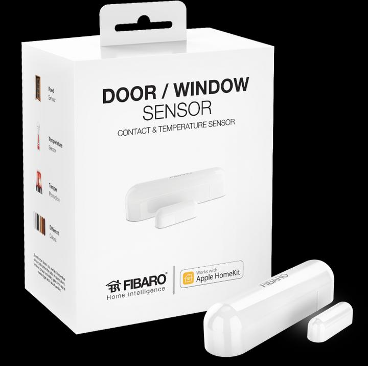 Actual product image Fibaro HomeKit Door Sensor white