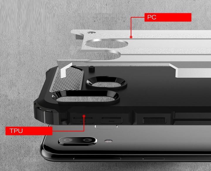 Actual product image Screenguard AdventureCase Samsung Galaxy A40 Hybrid Cover (Samsung Galaxy A40)