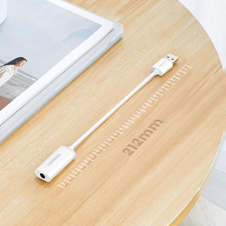 Actual product image Ugreen USB Stereo Audio Adapter (USB)