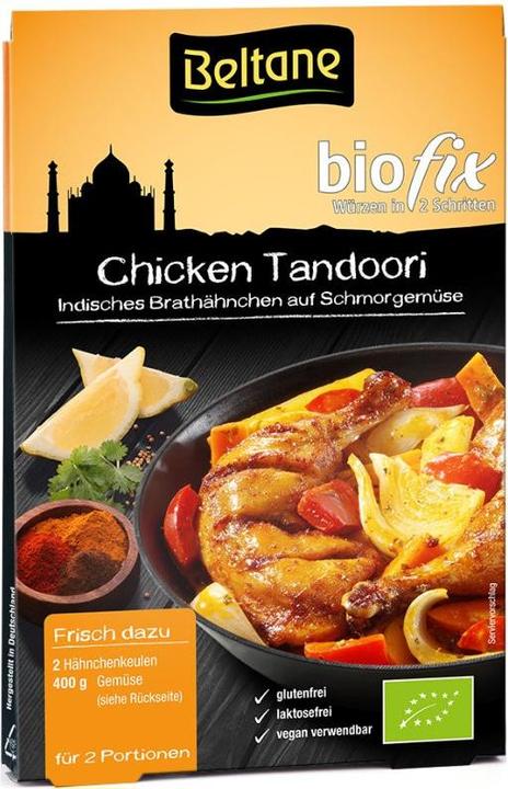 Actual product image Beltane Chicken Tandoori Biofix seasoning mix organic (21.50 g)