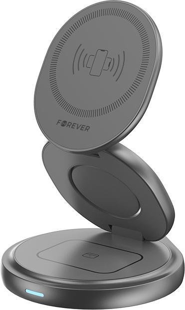 Forever MAWC-200 chargeur magnétique sans fil 15W gris 3en1 (15 W)