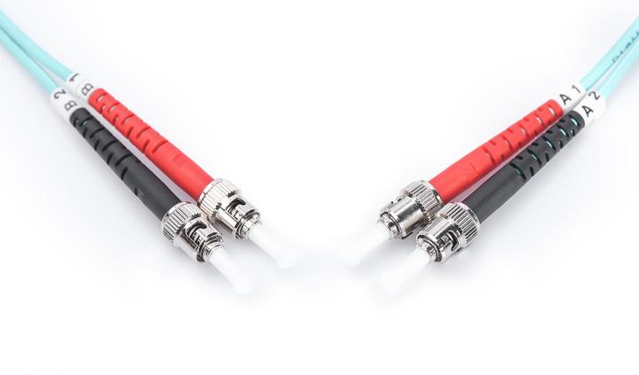 Actual product image Digitus Fiber Optic Multimode Patch Cord, OM 3, ST / ST (CAT6, 10 m)