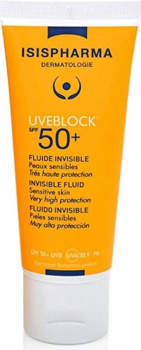 Produktbild Isispharma Uveblock Fluide Invisible Spf50+ (Sonnencreme, SPF 50, 40 ml)