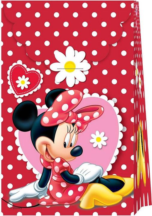 Disney Bistrot Topolina Carta Sacchetto Regalo Misura Confezione 6 (Borsa da regalo, 6 x)