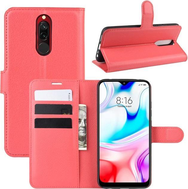 Produktbild MU Classic Litchi Leder Bookcover Series (Xiaomi Redmi 8)