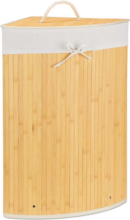 Immagine prodotto Relaxdays Cesto portabiancheria angolare (60 l)