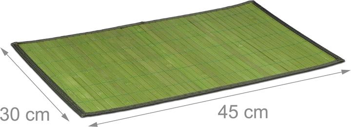Image du produit Relaxdays Sets de table 6pcs. (6 pcs, 45 x 30 x 0.3 cm)