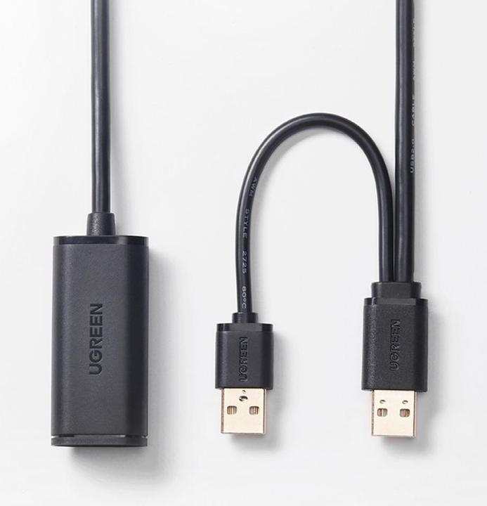 Immagine prodotto Ugreen Cavo di estensione USB 2.0 con ripetitore di segnale (10 m, USB 2.0)
