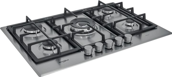 Immagine prodotto Whirlpool GMR 7522/IXL piano cottura Acciaio inossidabile Da incasso Gas 5 Fornello(i)