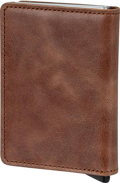 Secrid Slimwallet Vintage Cognac-Silver