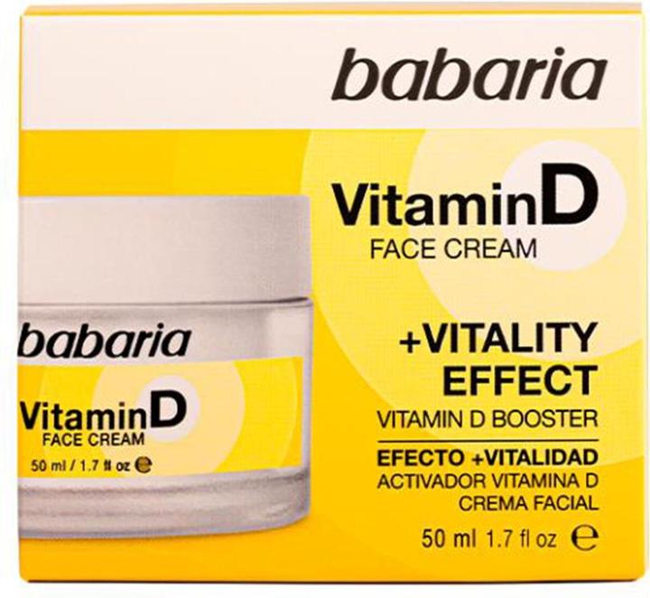 Etichetta energetica Babaria Crema Rituale Viso Vitamina D 50 ml (50 ml)