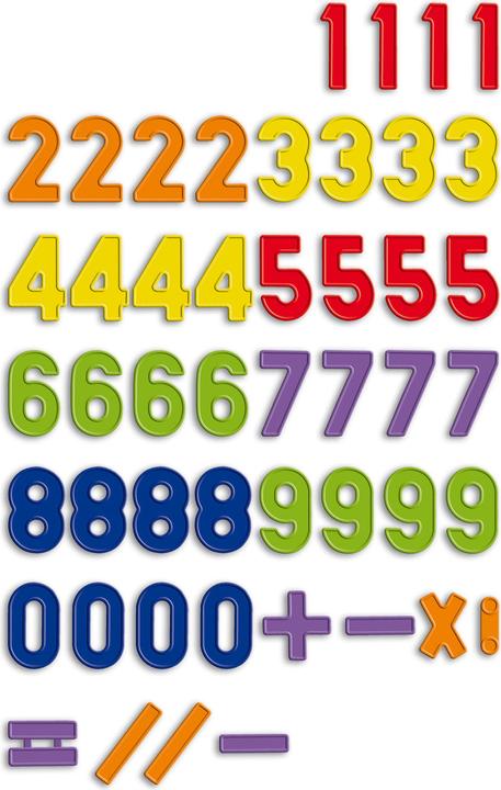 Produktbild Quercetti Magnetische Zahlen (48 x)