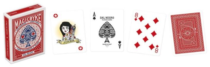 Immagine prodotto Dal Negro Carte da gioco DalNegro Mono da collezione plastificate Magicbyke 10541