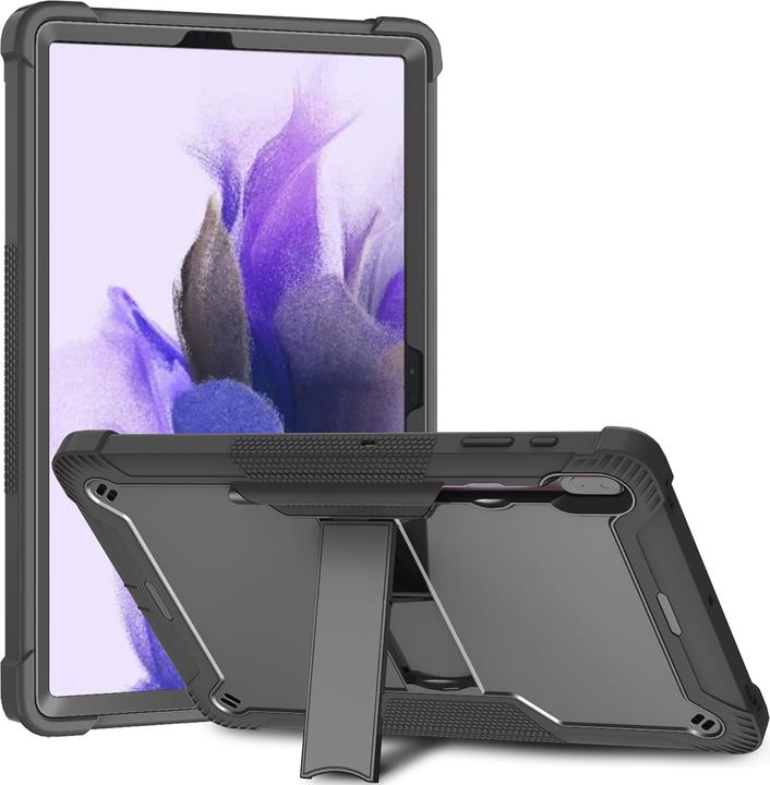 Produktbild Cazy Stossfest Hülle Kompatibel mit Samsung Galaxy Tab S8+ - Schutz Fallfest Hülle - mit Stand Funktion 3 (Galaxy Tab S8+)