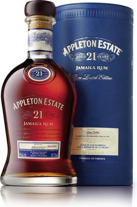 Image du produit Wray & Nephew Appleton Estate 21 Years Old Jamaica Rum (1 x 70 cl)