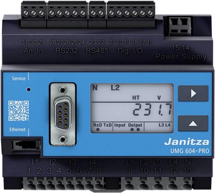 Produktbild Janitza Spannungsqualitäts Analysator UMG 604 PRO