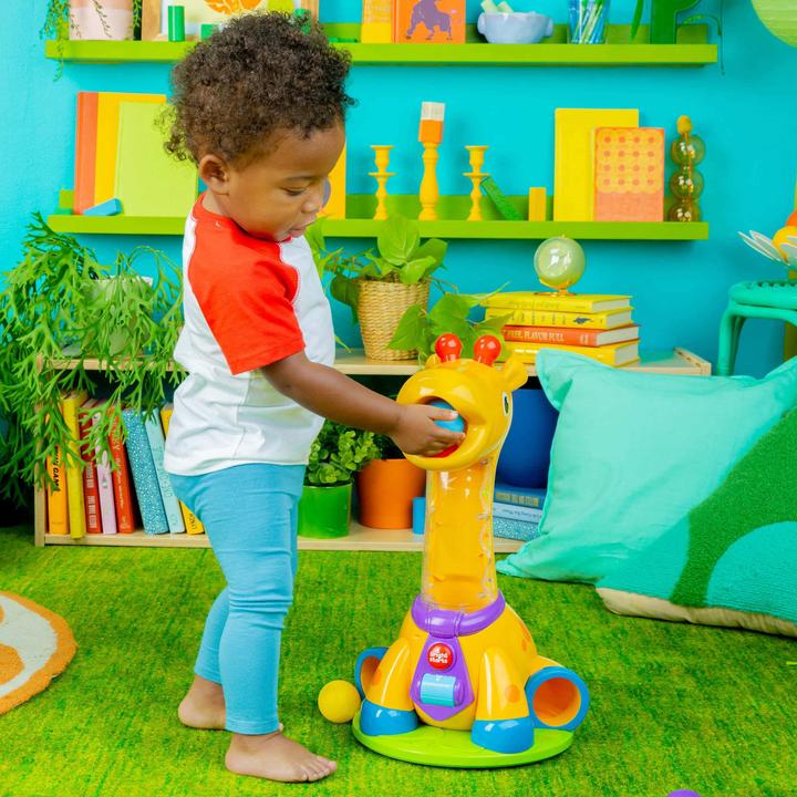 Actual product image Bright Starts Spin & giggle giraffe