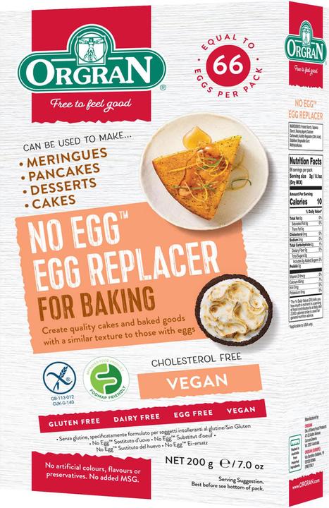 Orgran Sostituto d'uovo vegano - per cucinare 200 g (200 g)