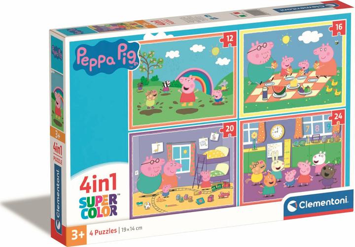Immagine prodotto Clementoni Puzzle 4in1 Peppa Pig (24 pezzi)