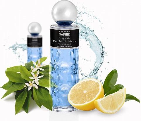 Actual product image Saphir Perfect Man Pour Homme - Eau De Parfum - 200Ml (Eau de parfum, 200 ml)