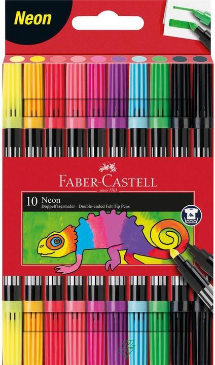 Produktbild Faber-Castell Doppelfasermaler (Multicolor, 10 x)