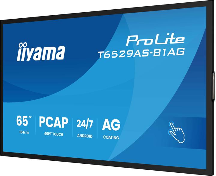 Actual product image iiyama LFD ProLite T6529AS-B1AG (3840 x 2160 Pixels, 64.50")