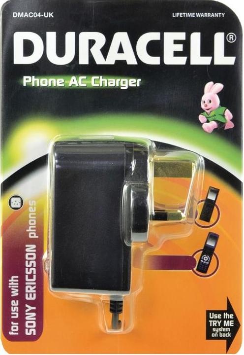 Produktbild Duracell AC Phone Charger-Sony-Ericsson