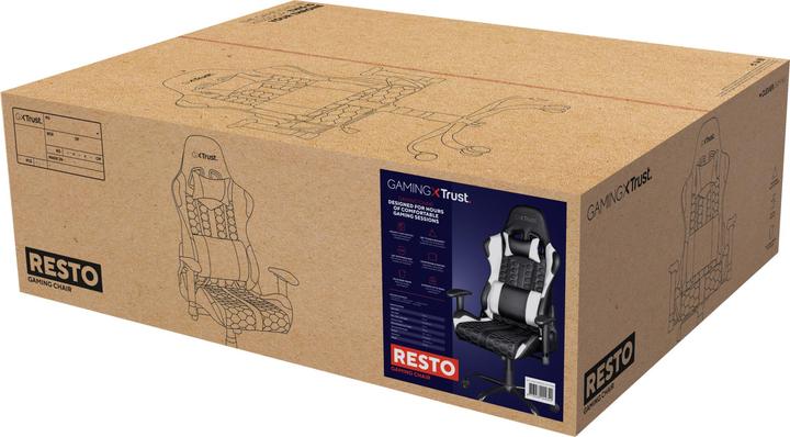 Image du produit Trust GXT 708W Resto Chaise de jeu universelle noire