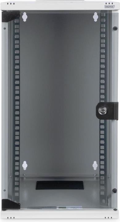 Actual product image Digitus Wall Mounting Cabinet 254 mm (10") - 312x300 mm (WxD) (12 RU, 10 inch rack)