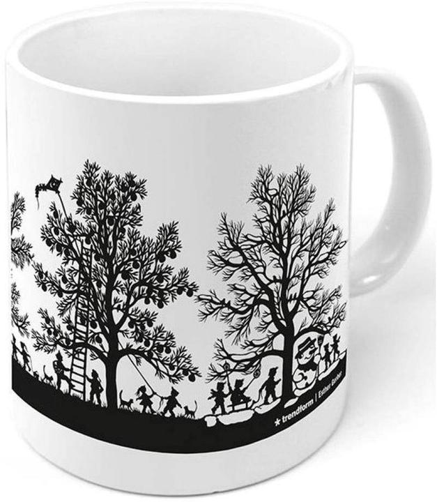Actual product image Trendform Coffee Mug SWISS SEASONS Black/White (330 ml, 1 x)