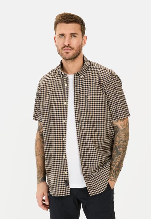 Immagine prodotto Camel Active Kariertes Kurzarmhemd aus Baumwolle (6XL)