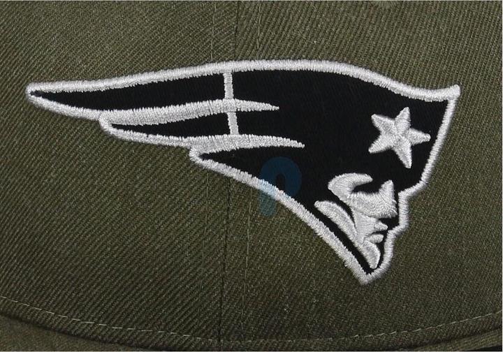 Produktbild New Era NFL - New England Patriots - Heather 59Fifty Cap Oliv 7 1/4 (56)