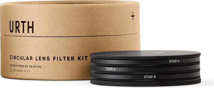 Image du produit Urth 82mm Star 4 point, 6 point, 8 point Lens Filter Kit