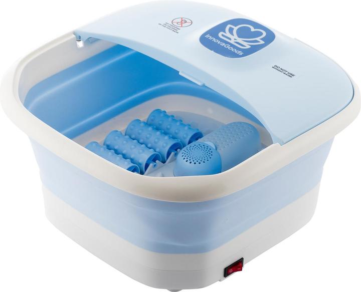 InnovaGoods Klappbares Fussbad mit Rollen und Hydromassage Footopy