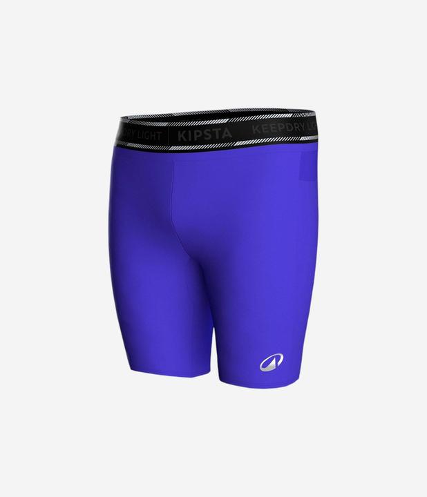 Immagine prodotto Kipsta Damen/Herren Fussball Funktionsshorts - Keepdry Light blau (S)