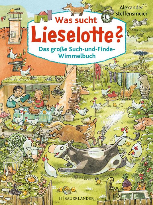Image du produit Was sucht Lieselotte? Das grosse Such-und-Finde-Wimmelbuch (Allemand, Alexander Steffensmeier, 2020)