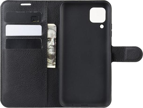 Actual product image MU Classic Litchi Leather Bookcover Series (Huawei P40 Lite)