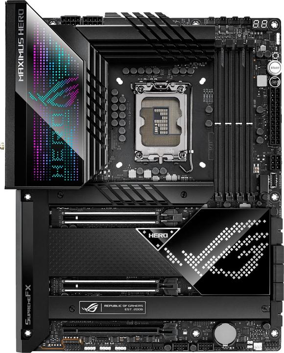Actual product image ASUS ROG Maximus Z690 Hero (LGA 1700, Intel Z690 (DDR5), ATX)