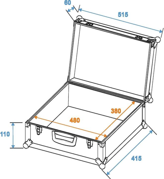 Produktbild Roadinger Case 30126209 (L x B x H) 445 (Universal)