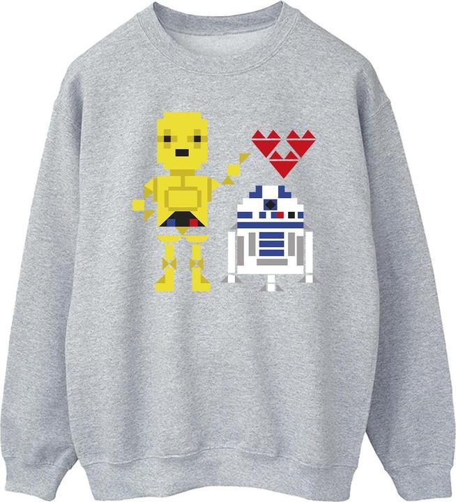 Immagine prodotto Star Wars Heart Robot Felpa Uomo (S)