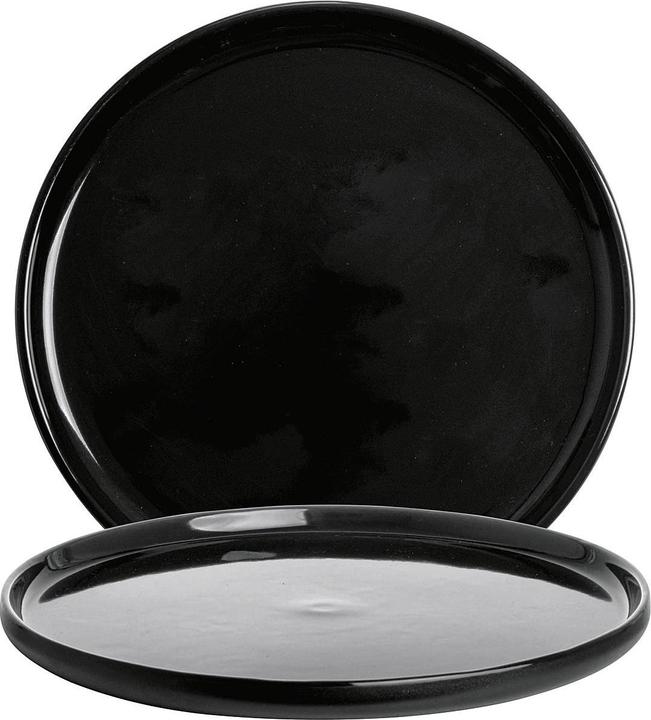 Gusta Assiette TT Azur Ø20cm noir (6 x)