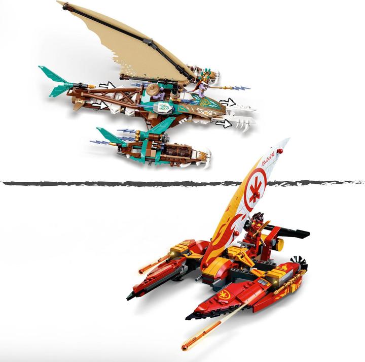Image du produit LEGO Duel de catamarans (71748, LEGO Ninjago)