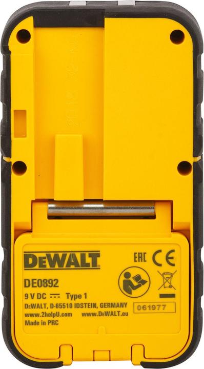 Actual product image DeWalt Laser Detector Receiver (for DW088 / DW089) DE0892