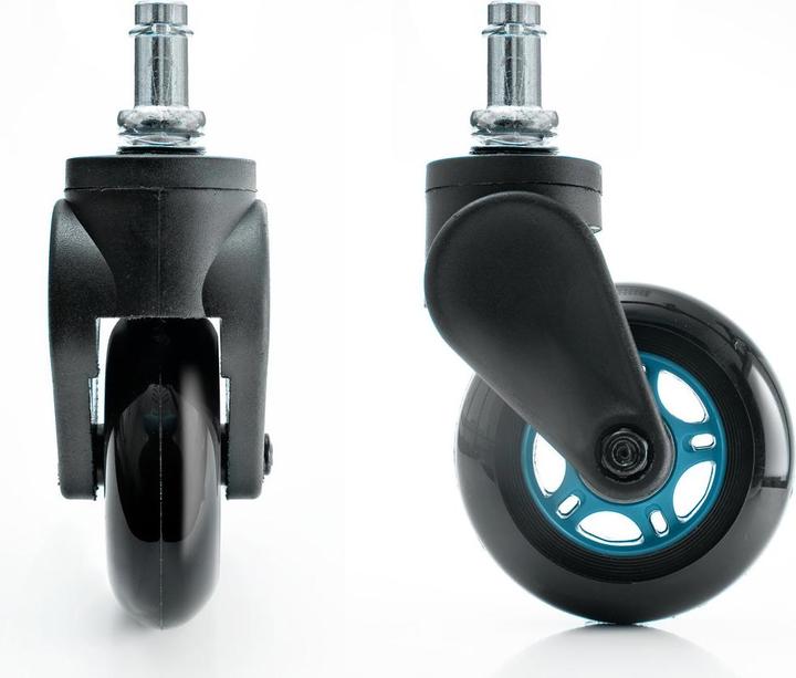 Produktbild DXRacer Blade Wheels - 5er Set - Blau